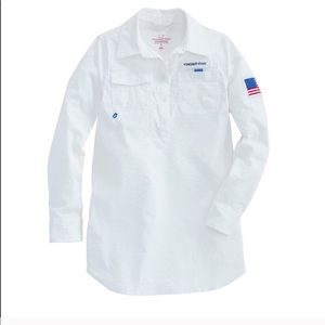 GIRLS SIZE XL Vineyard Vines Harbor Flag Coverup